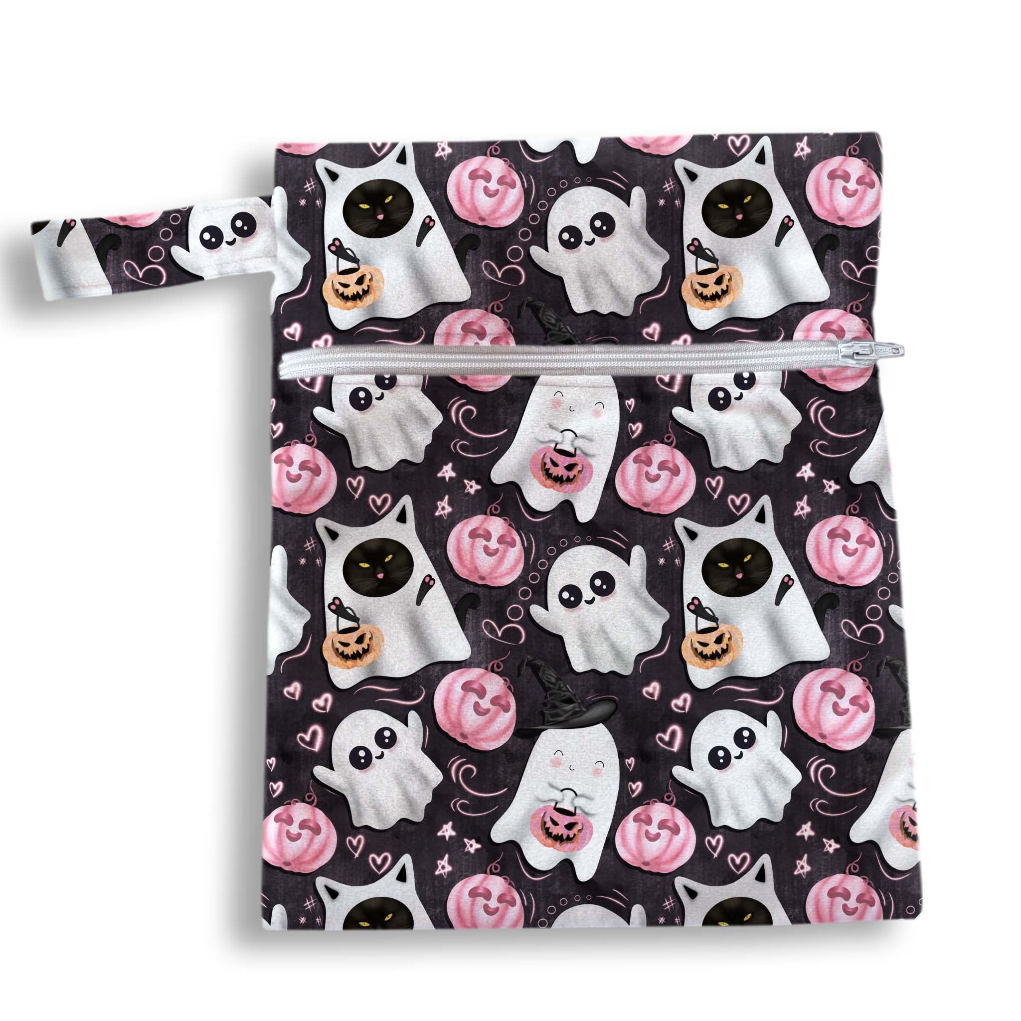 Bolsa fantasmitas negro 18 x 25 cms