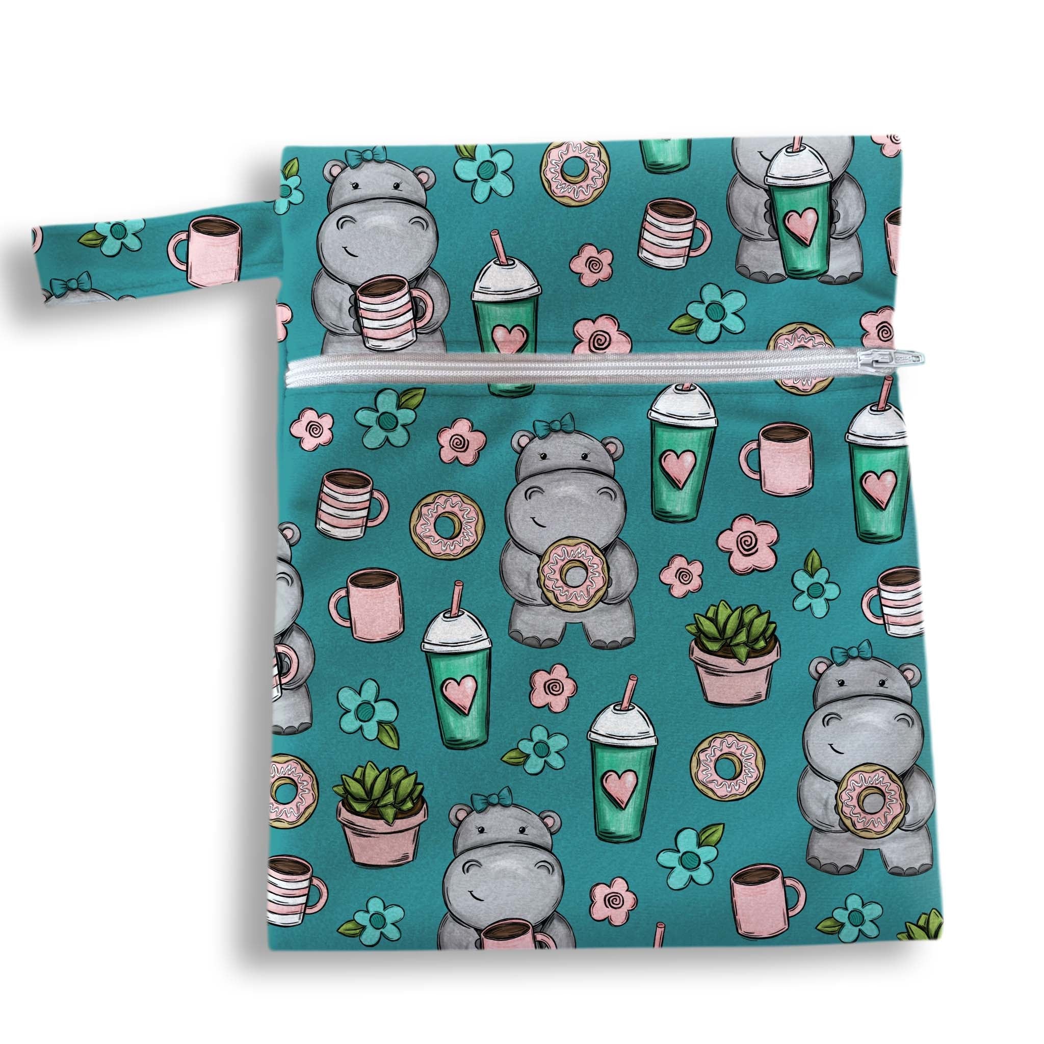 Bolsa hippos 18 x 25 cms