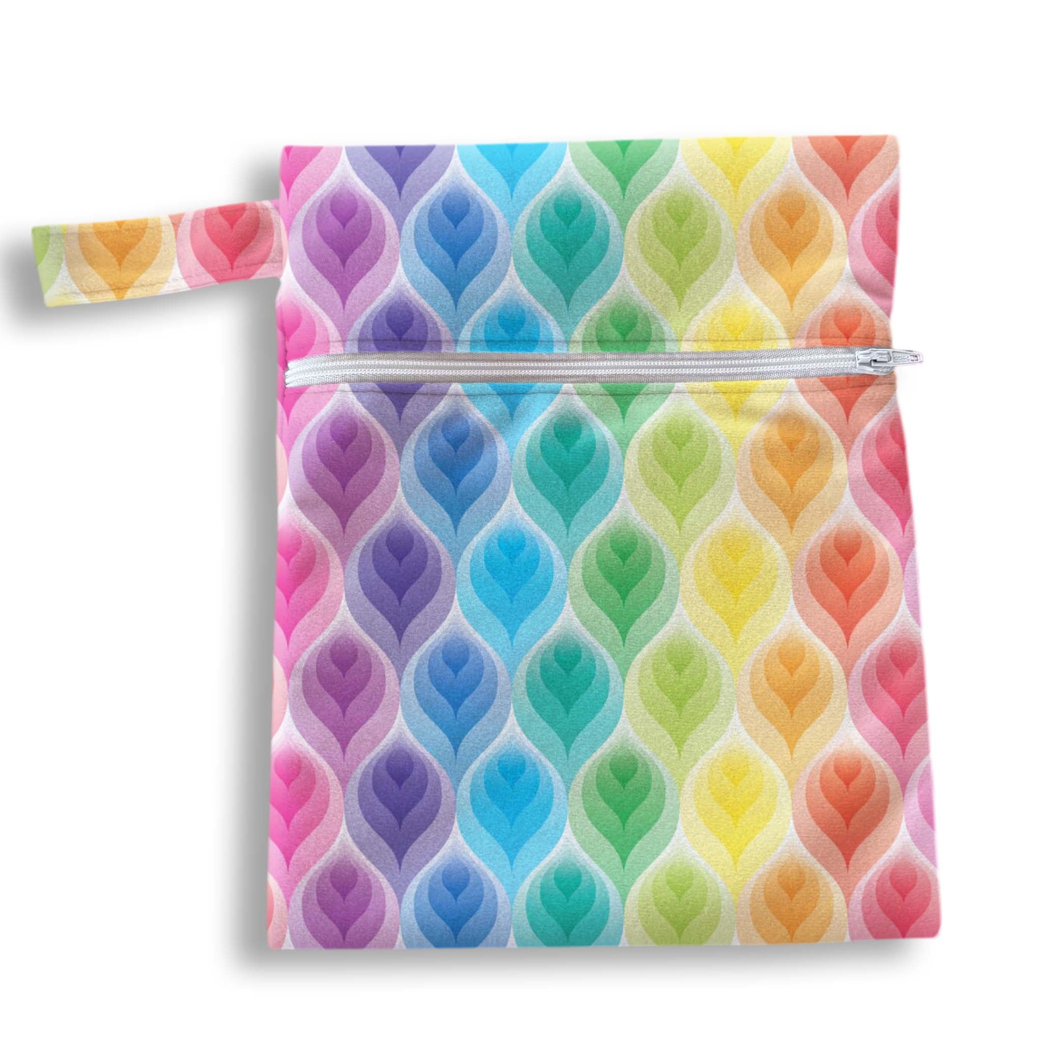 Bolsa hojitas colores 18 x 25 cms