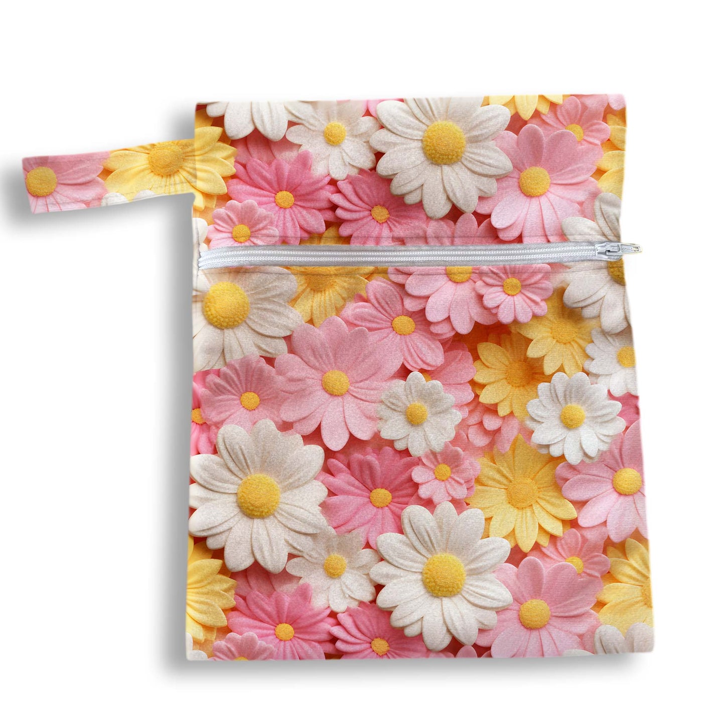 Bolsa margaritas colores 18 x 25 cms