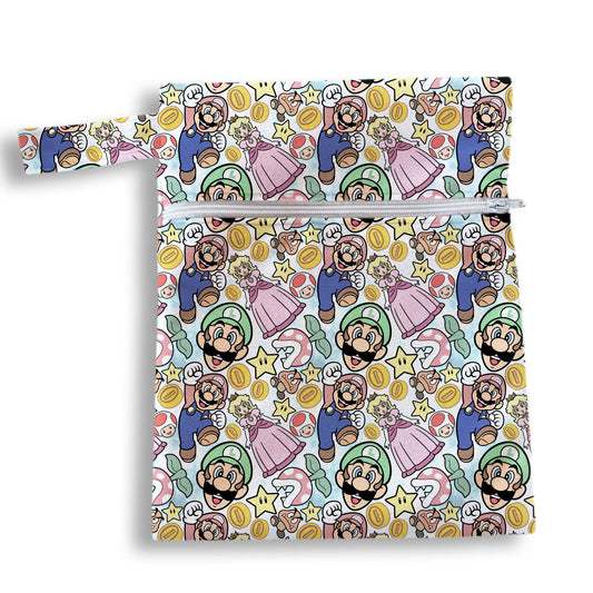 Bolsa mario monedas 18 x 25 cms