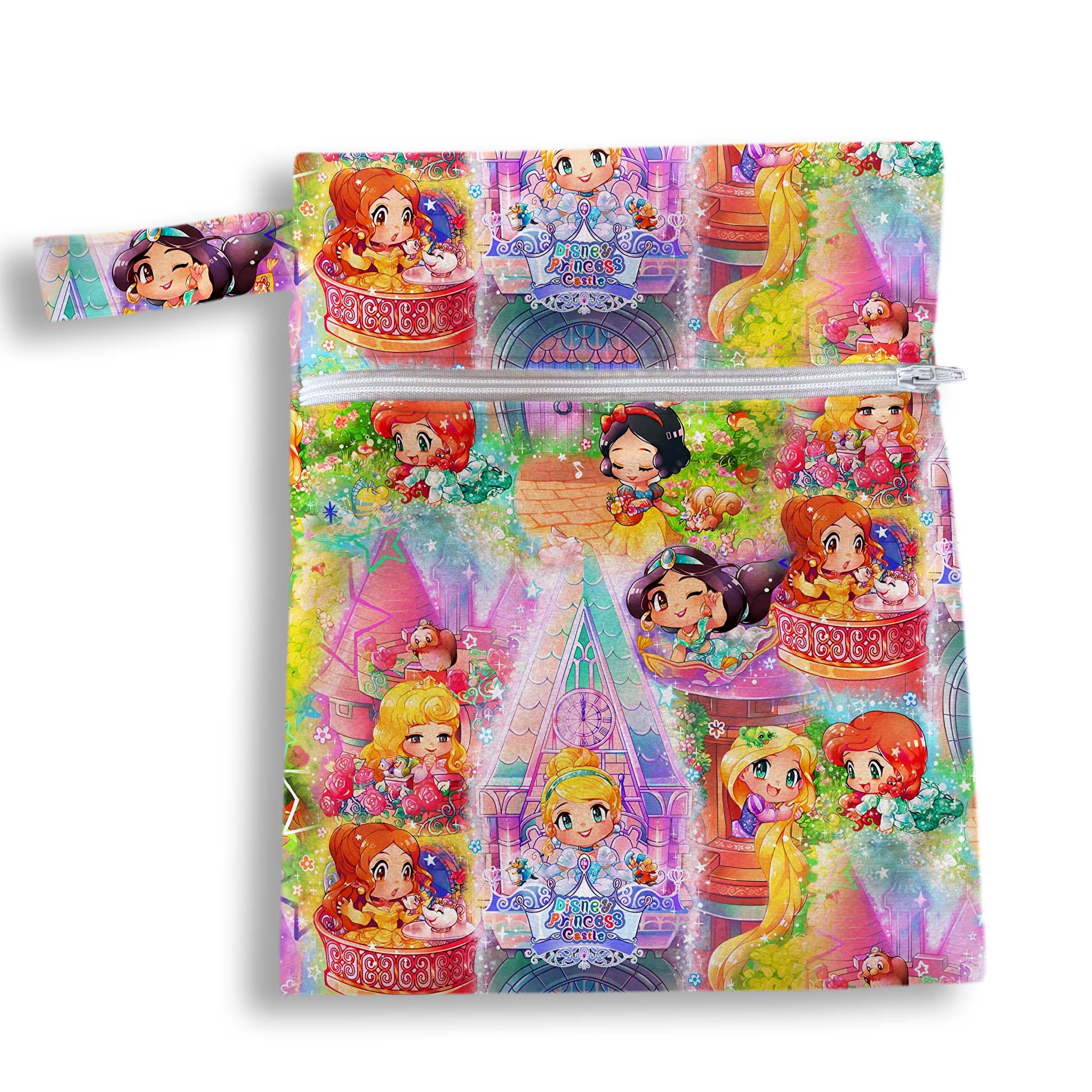 Bolsa princesas castle 18 x 25 cms