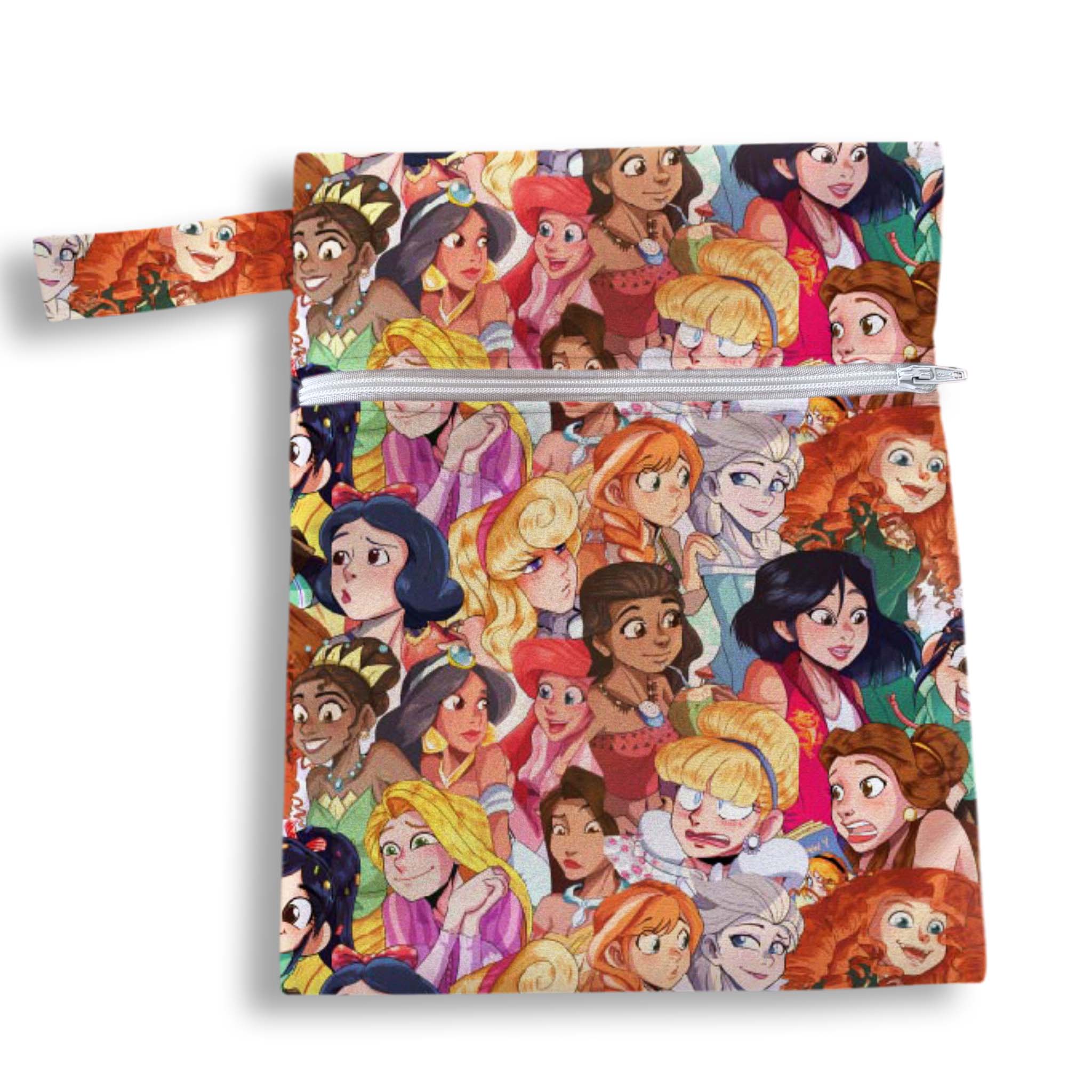 Bolsa princesas muecas 18 x 25 cms