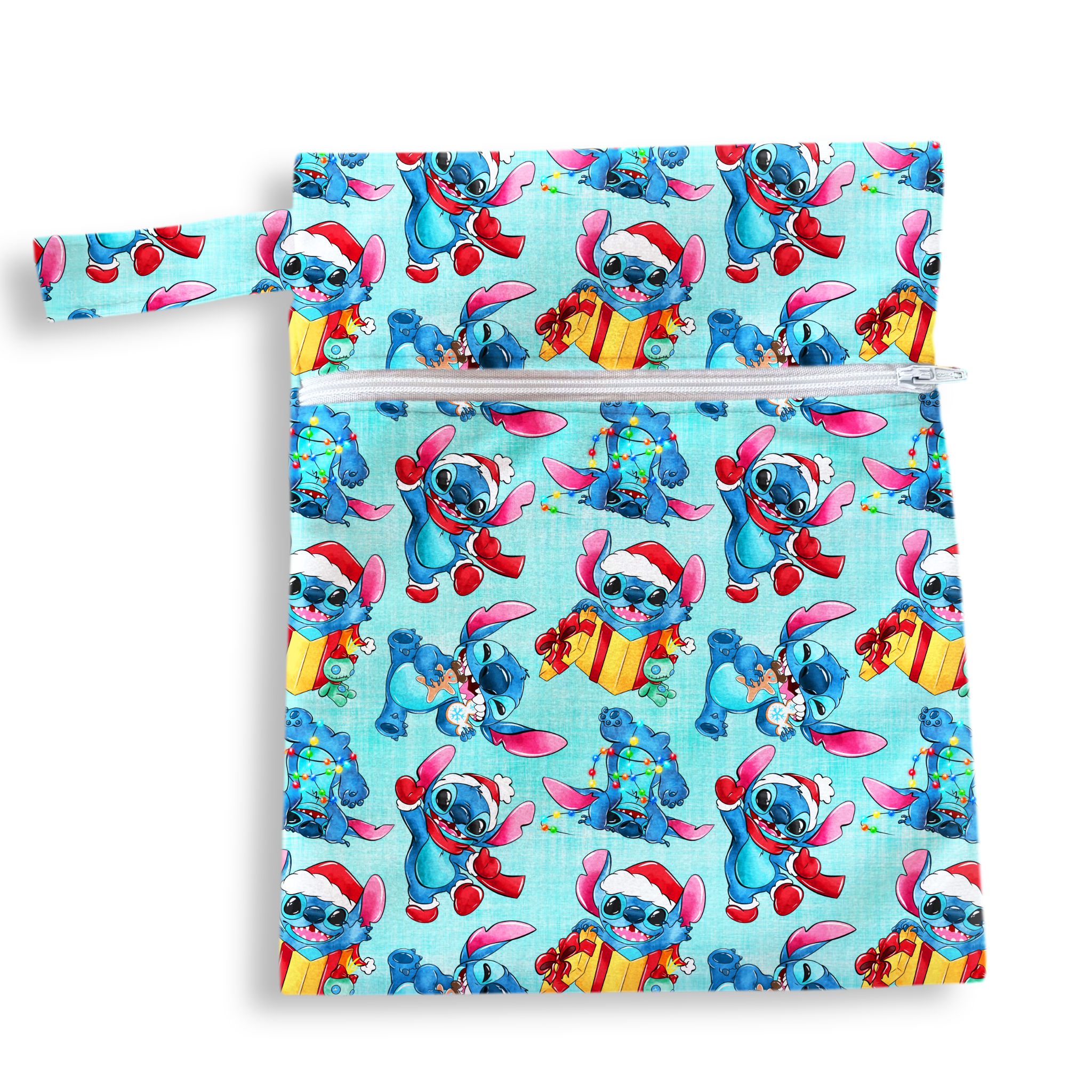 Bolsa stitch navidad 18 x 25 cms