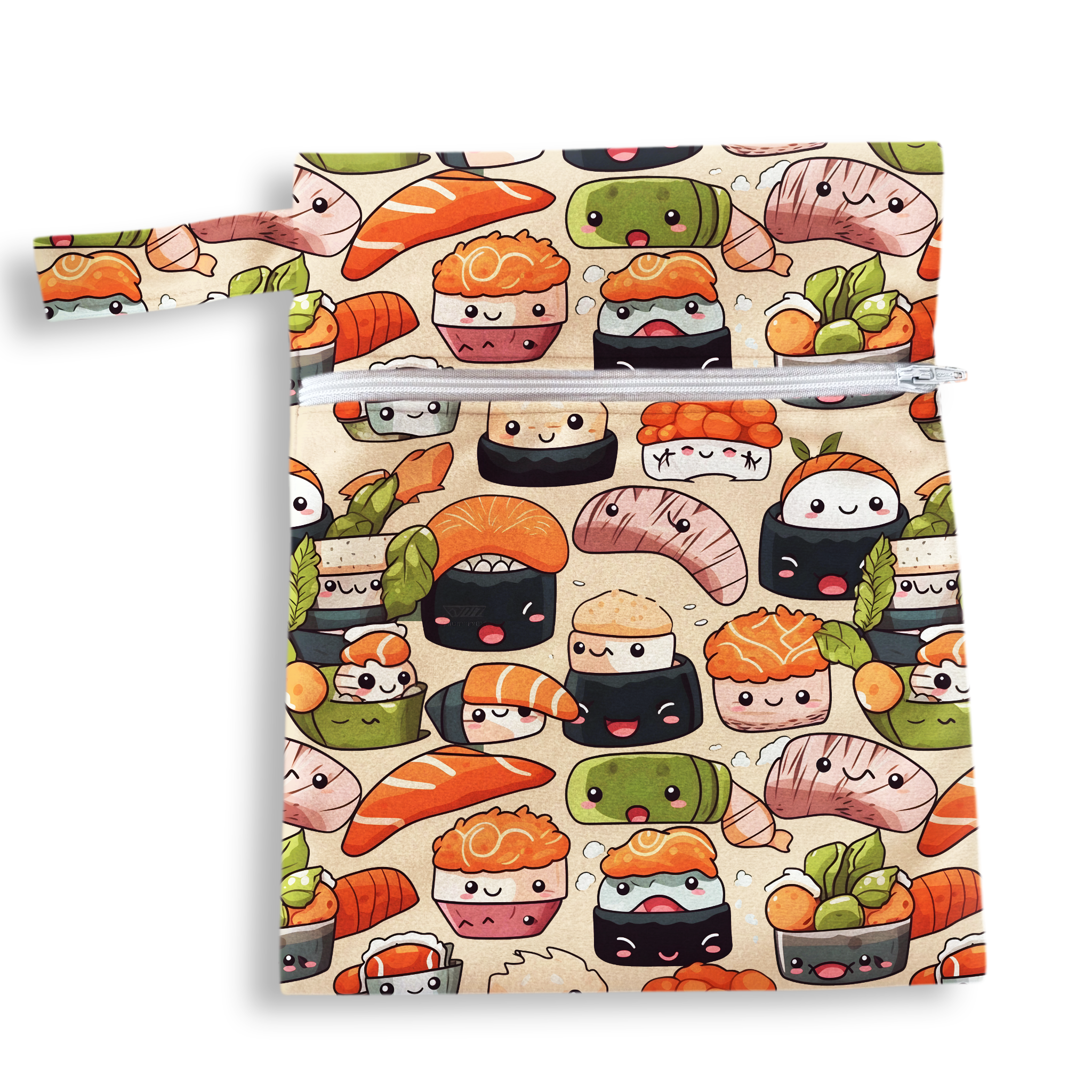 Bolsa sushi kawaii 18 x 25 cms