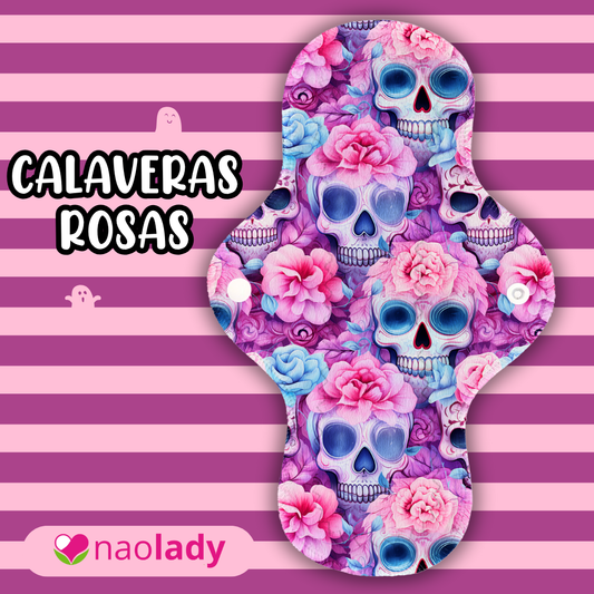 calaveras rosas