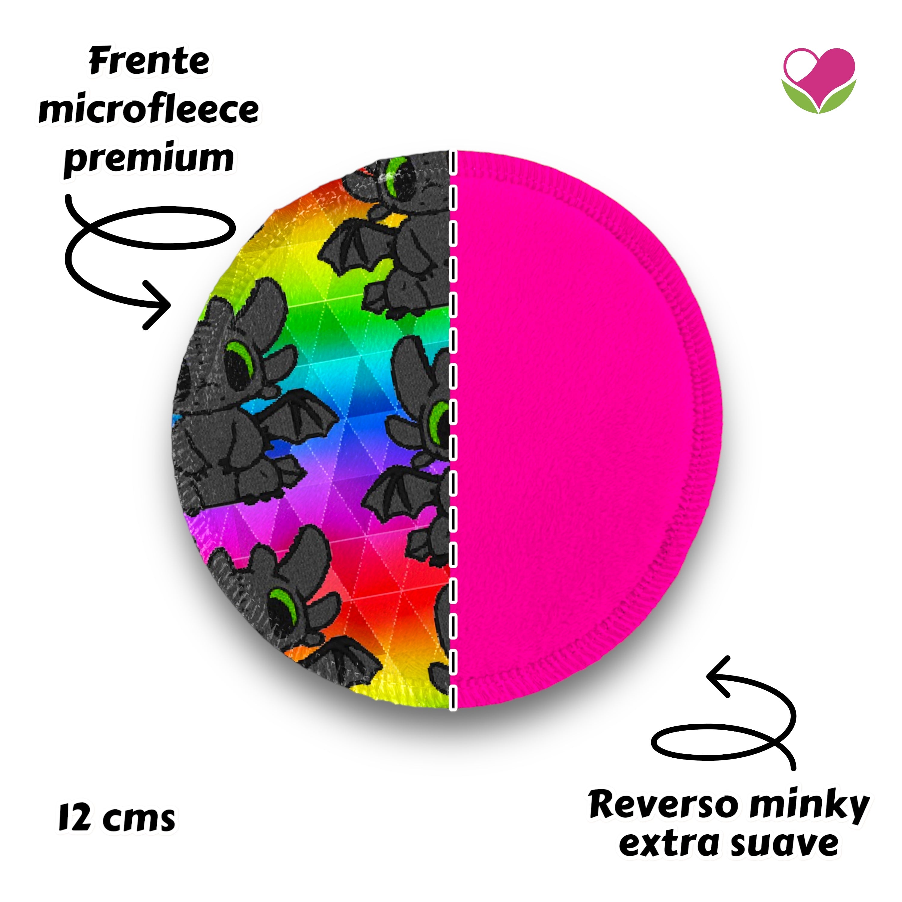 Desmaquillantes chimuelo pack 5 piezas 12 cms