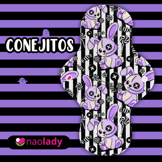 conejito lila halloween