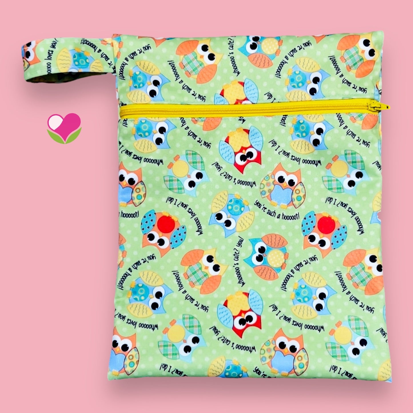 Bolsa búhos 18 x 25 cms