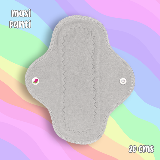 Maxi panti protector minky gris 20 cms