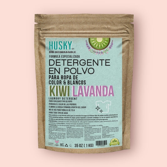 Detergente para ropa kiwi lavanda 1kg