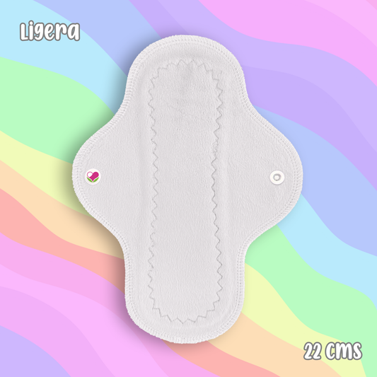 Ligera minky blanco 22 cms