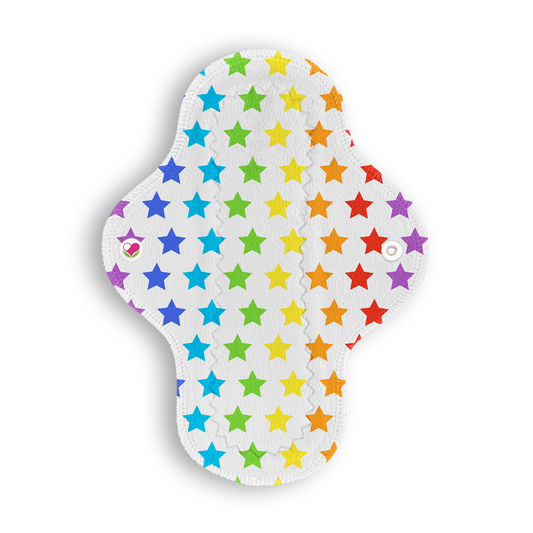 Ligera estrellas colores blanco 22 cms