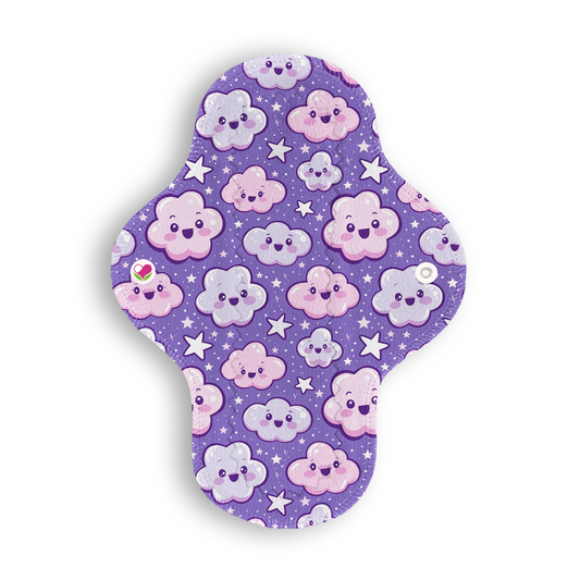 Ligera nubes morado claro 22 cms