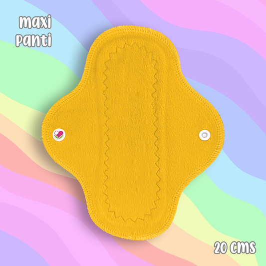 Maxi panti protector minky mango 20 cms