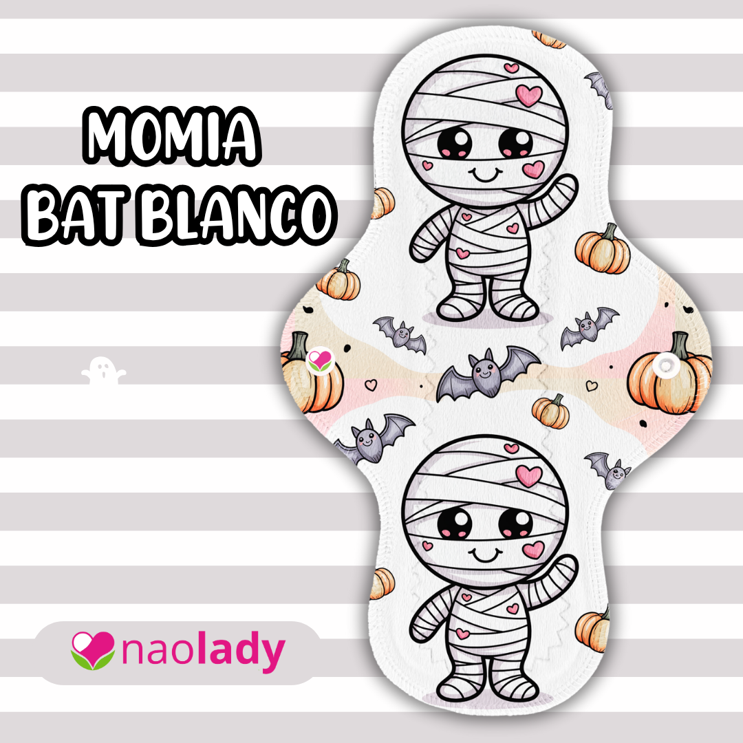 momias bat blanco
