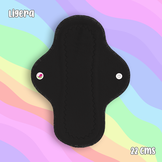 Ligera minky negro 22 cms