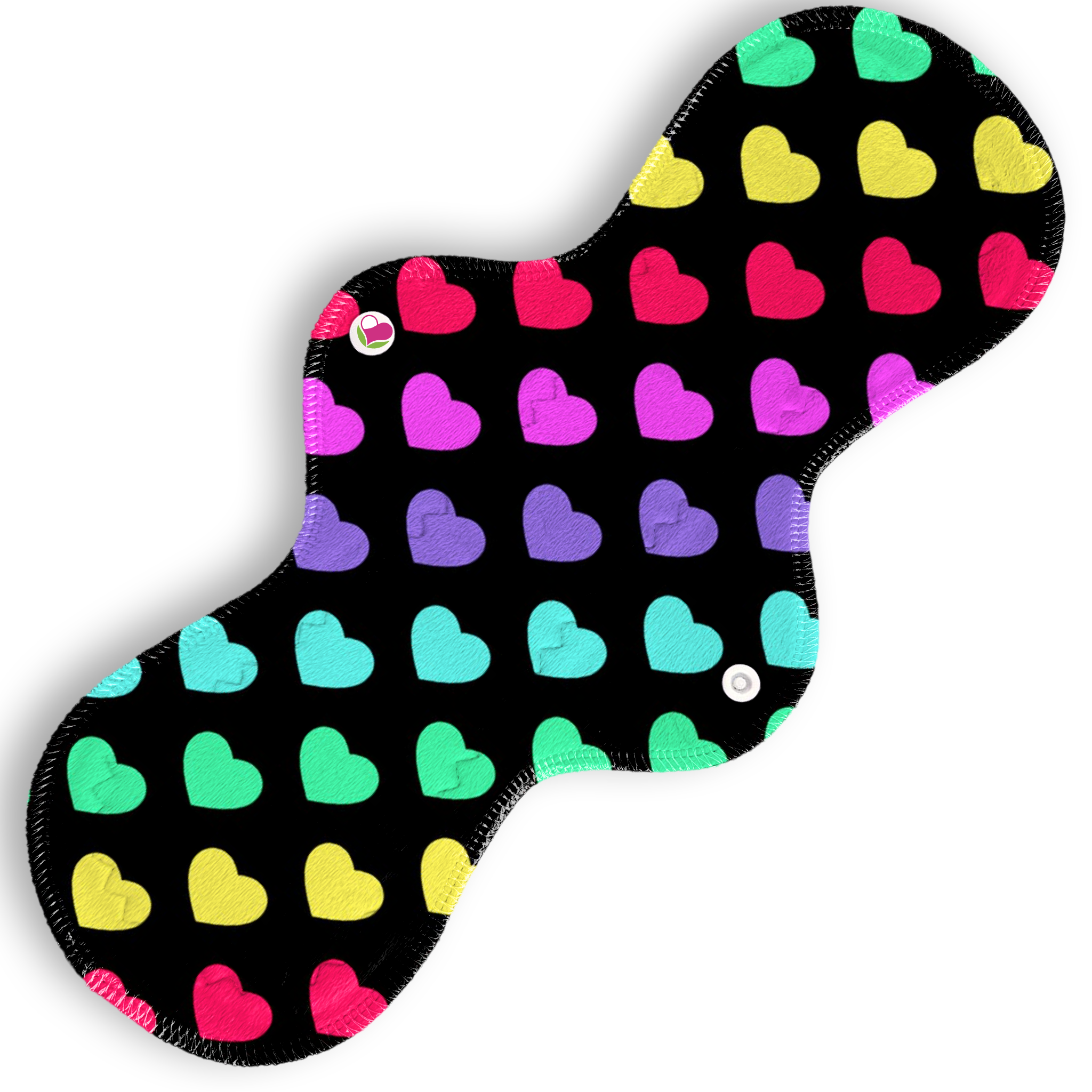 Nocturna corazones colores negro 36 cms