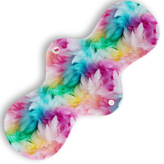 Nocturna plumas colores 36 cms