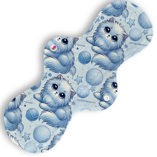 Nocturna gatitos celeste 36 cms