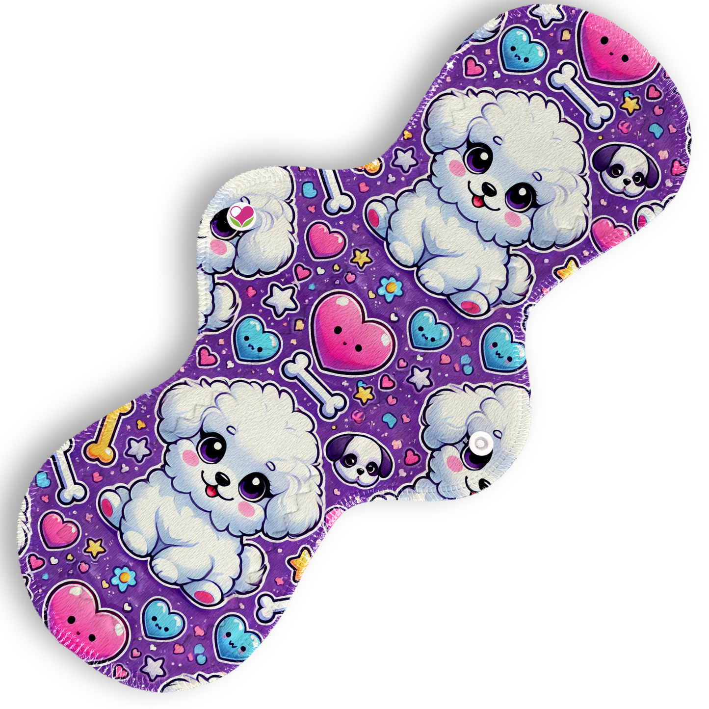 Nocturna perritos cute morado 36 cms