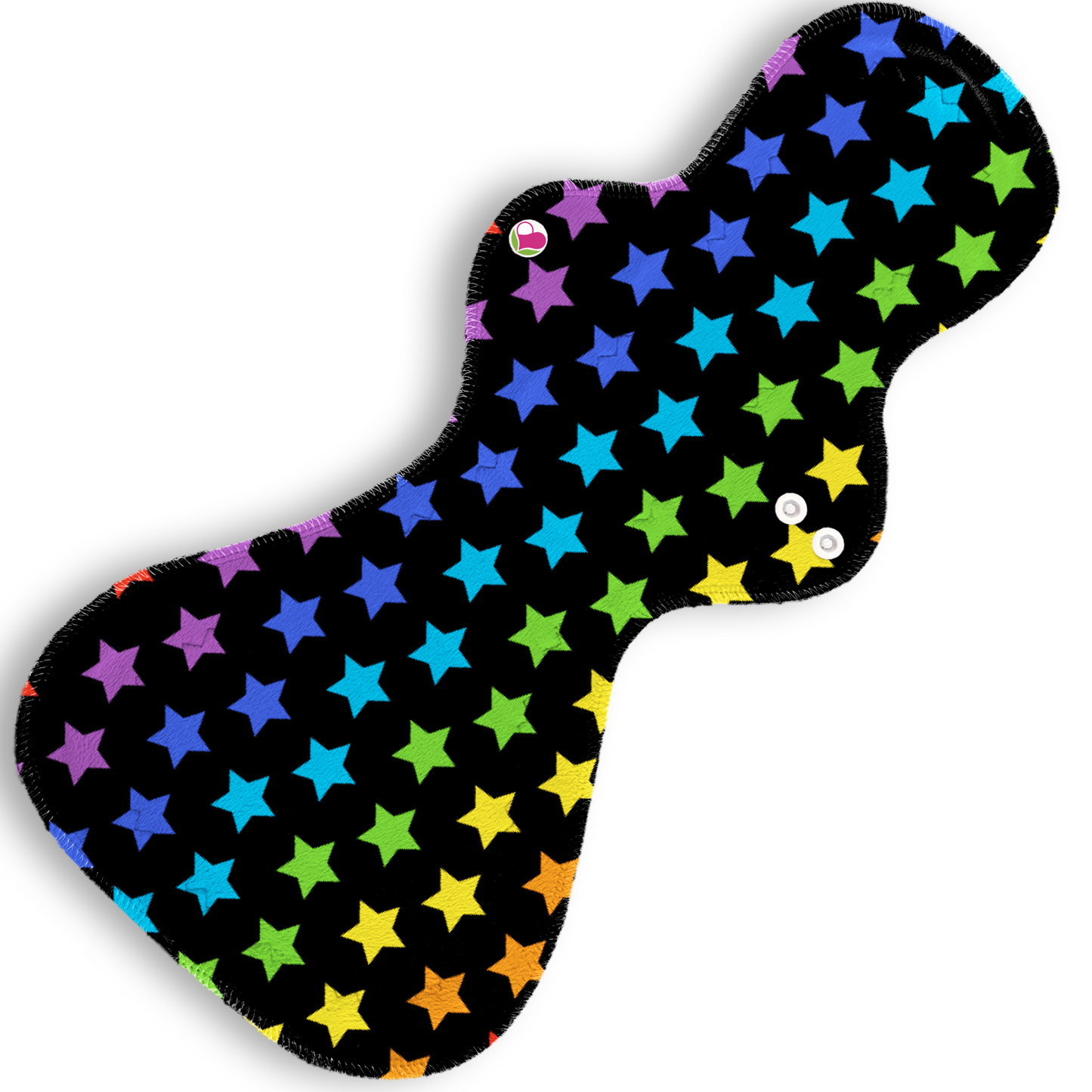 Plus estrellas colores negro 40 cms