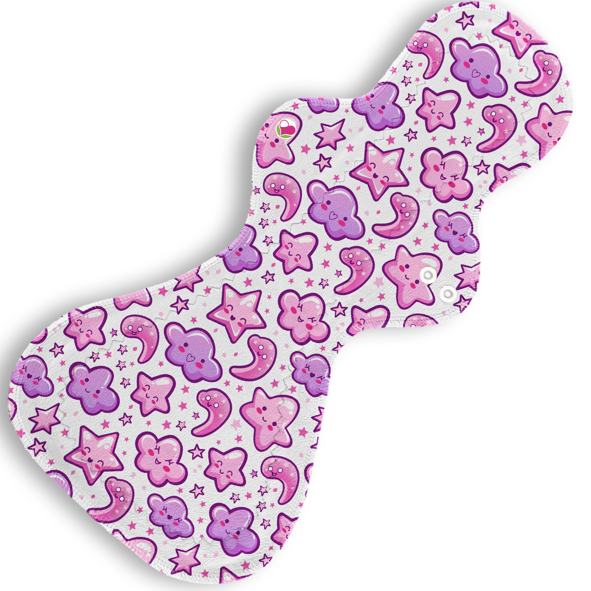 Plus estrellitas morado rosa 40 cms