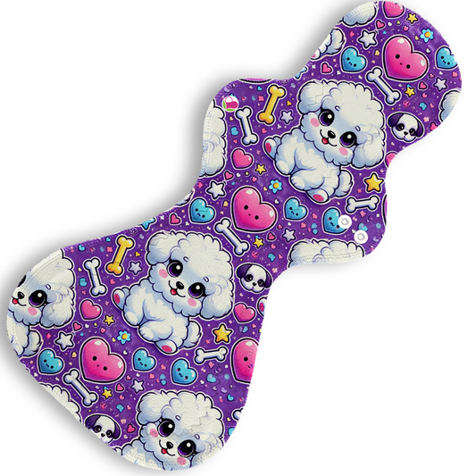 Plus perritos cute morado 40 cms