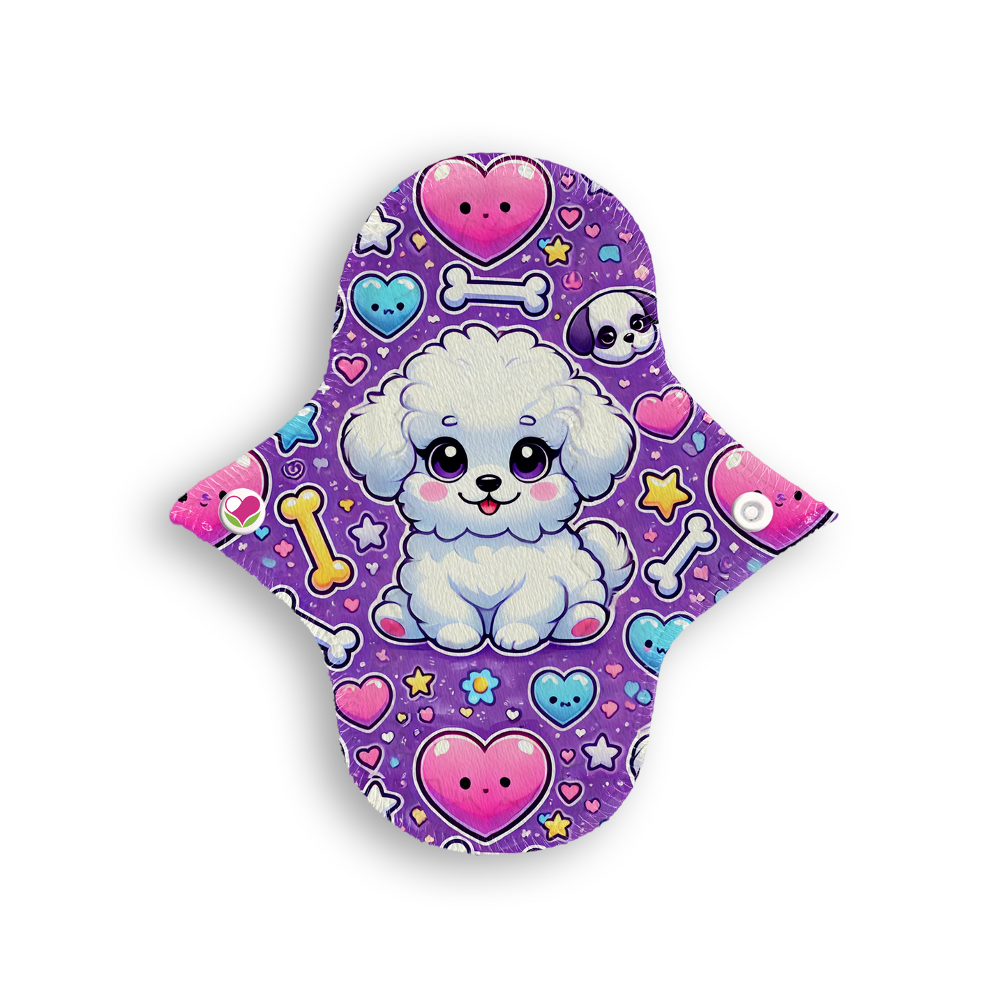 Panti protector perritos cute morado 17 cms