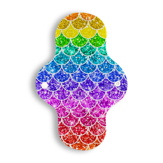 Regular escamas glitter colores 26 cms