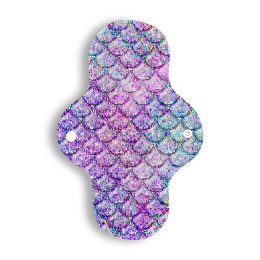 Regular escamas glitter lila 26 cms