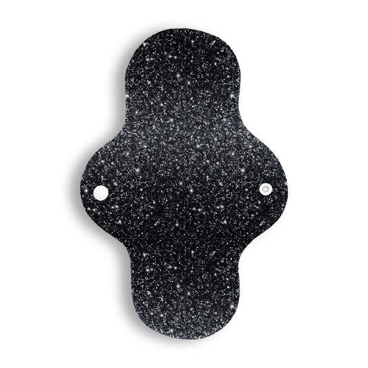 Regular glitter negro 26 cms