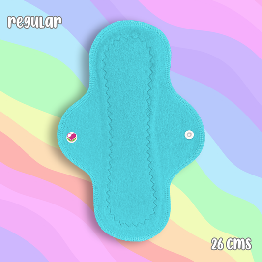 Regular minky aqua 26 cms