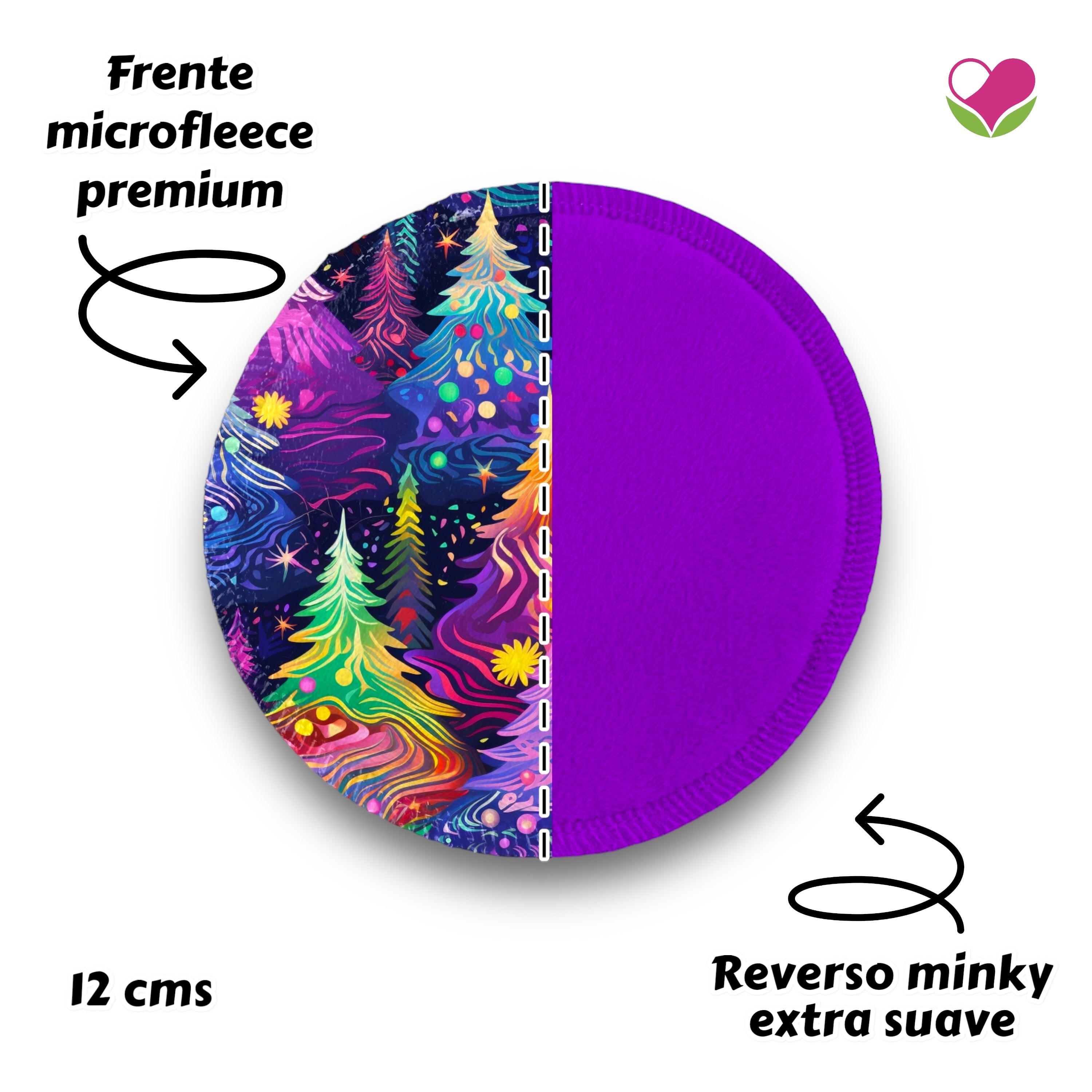 Desmaquillantes arbolitos pack 5 piezas 12 cms