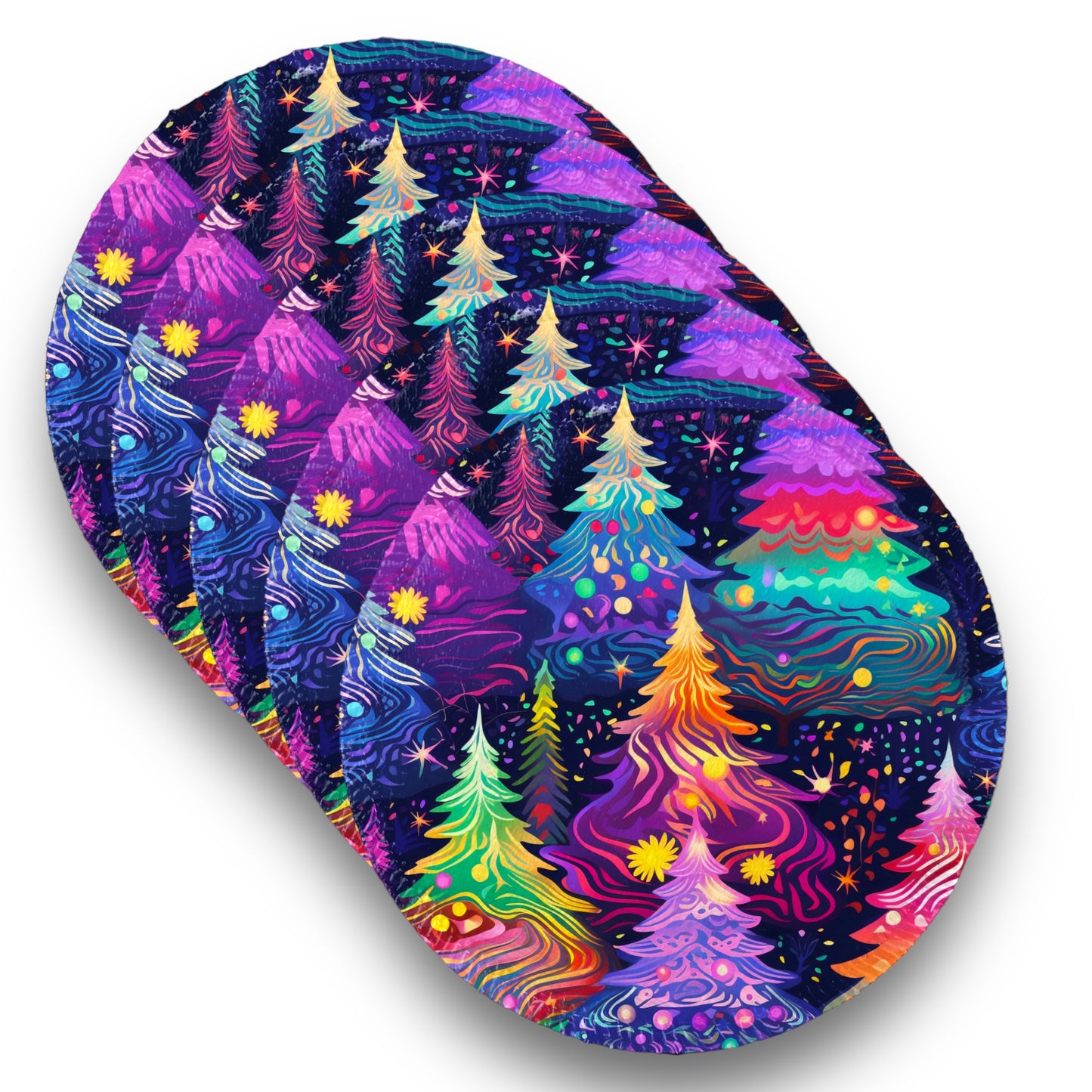 Desmaquillantes arbolitos pack 5 piezas 12 cms