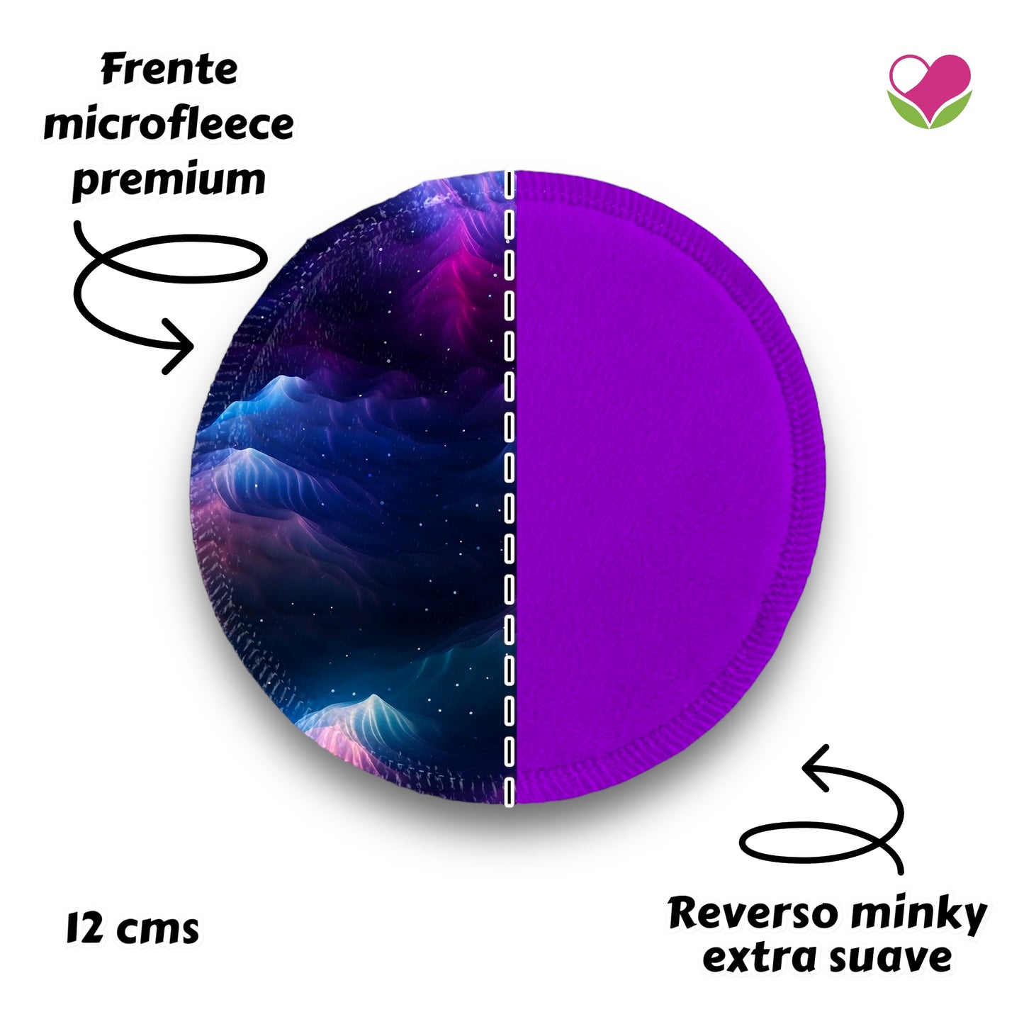 Desmaquillantes auroras pack 5 piezas 12 cms