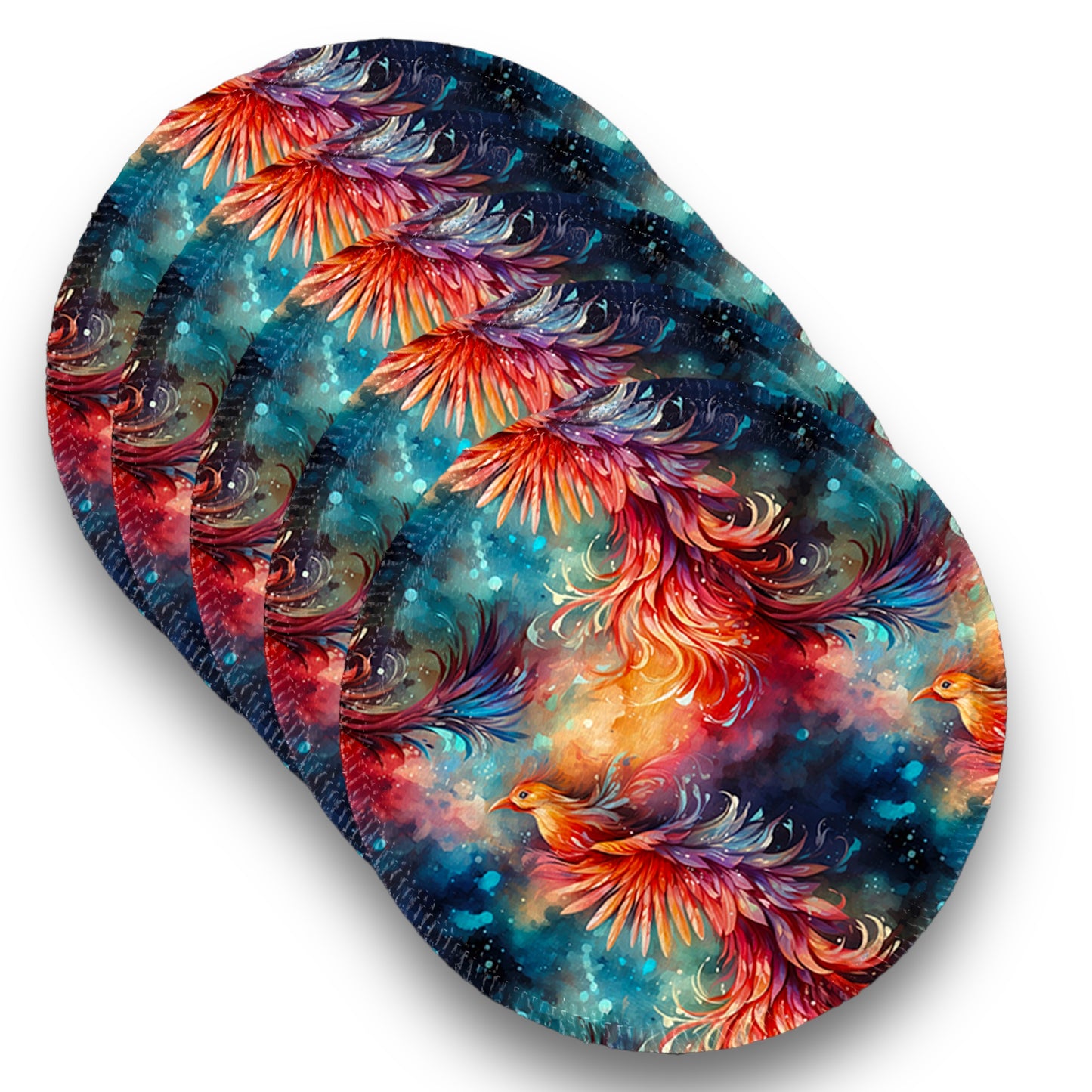 Desmaquillantes ave fénix pack 5 piezas 12 cms