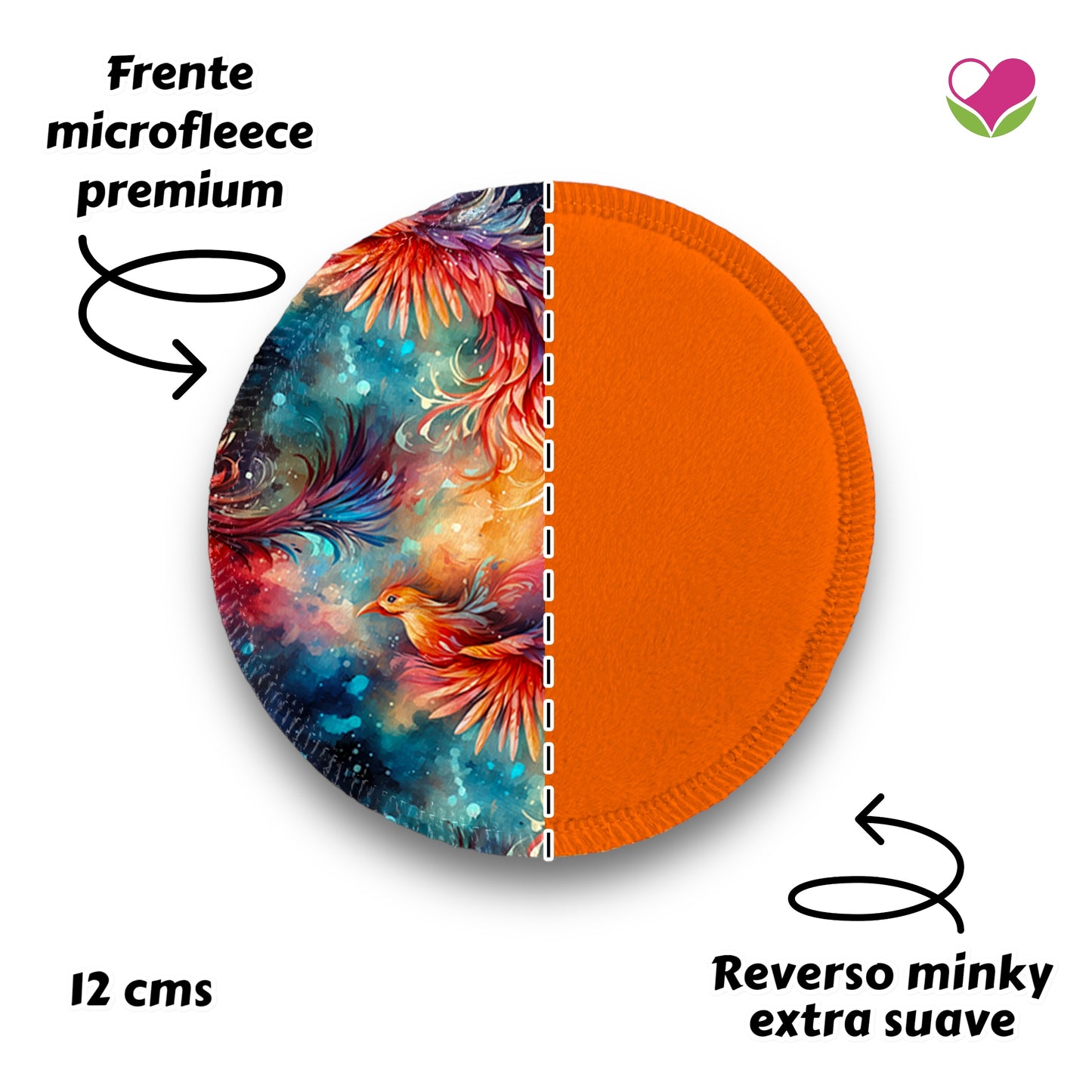 Desmaquillantes ave fénix pack 5 piezas 12 cms