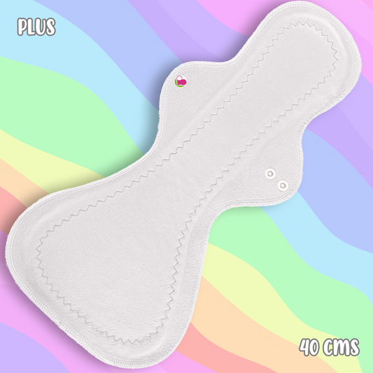 Plus minky blanco 40 cms