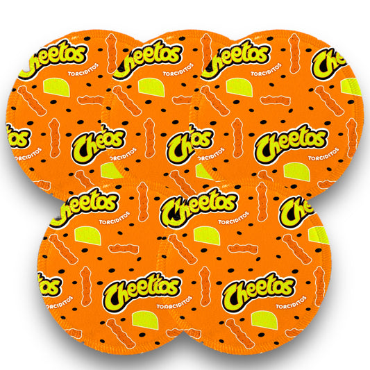 Desmaquillantes cheetos pack 5 piezas 12 cms