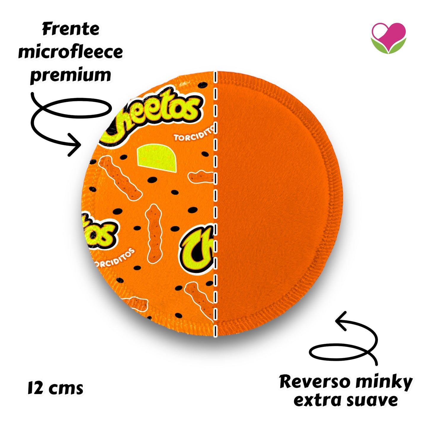 Desmaquillantes cheetos pack 5 piezas 12 cms