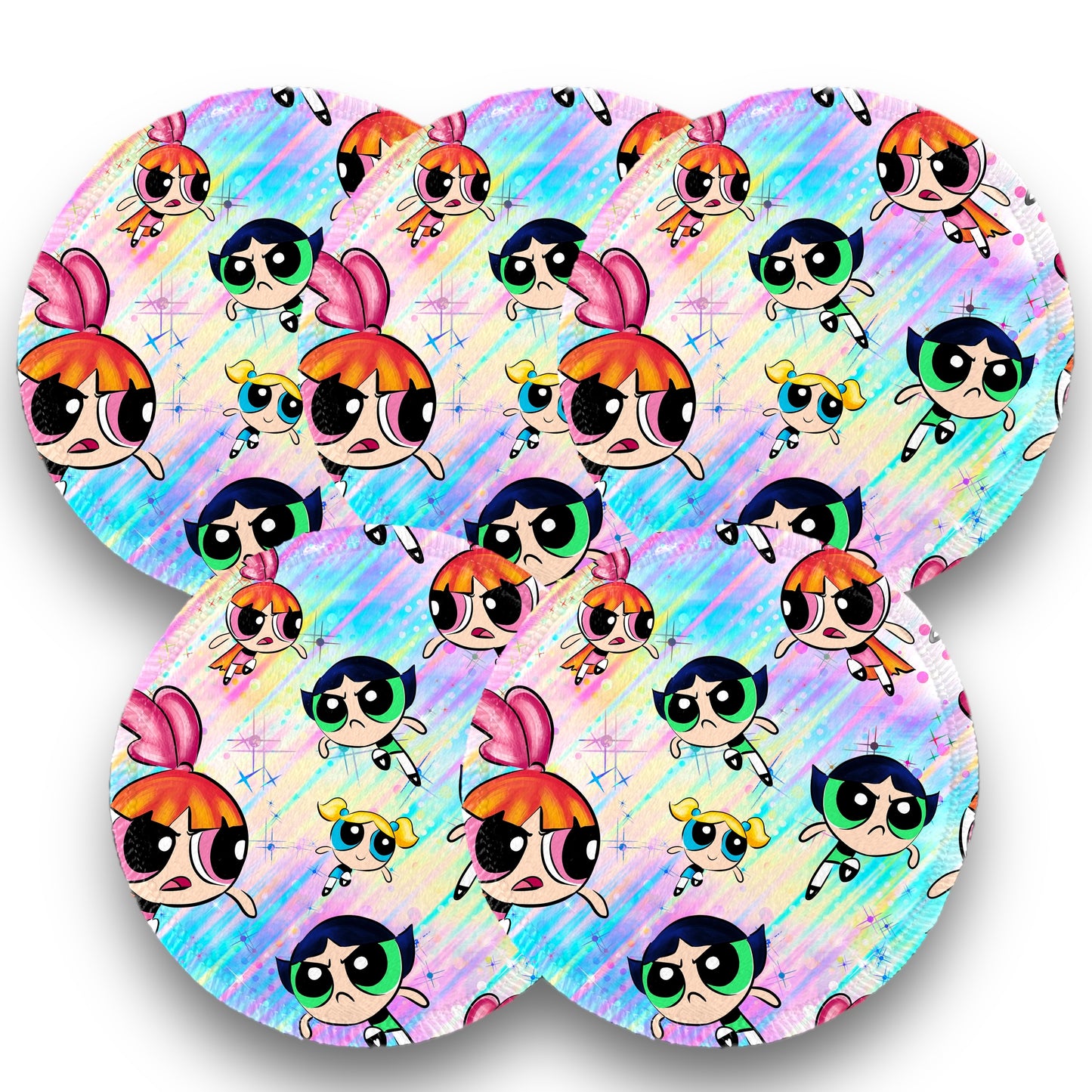 Desmaquillantes chicas new pack 5 piezas 12 cms