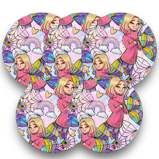 Desmaquillantes Enid pack 5 piezas 12 cms