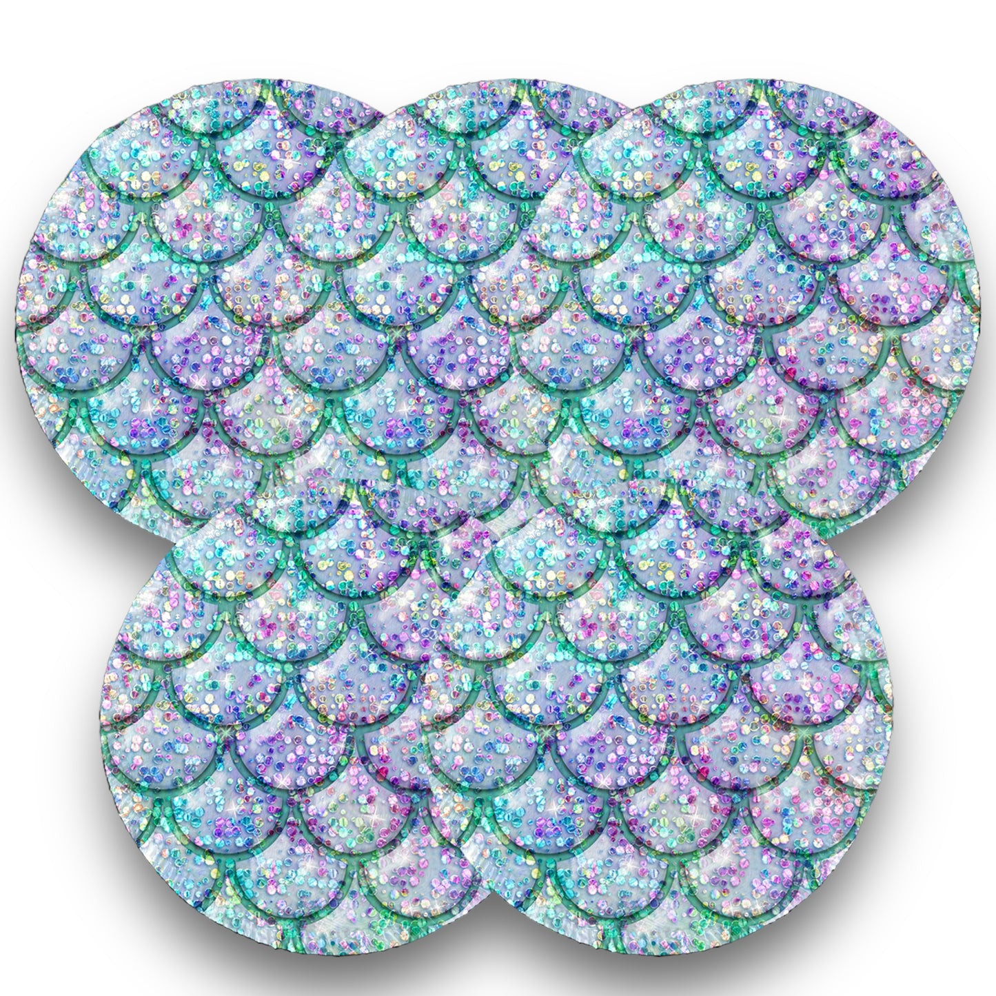 Desmaquillantes escamas agua pack 5 piezas 12 cms