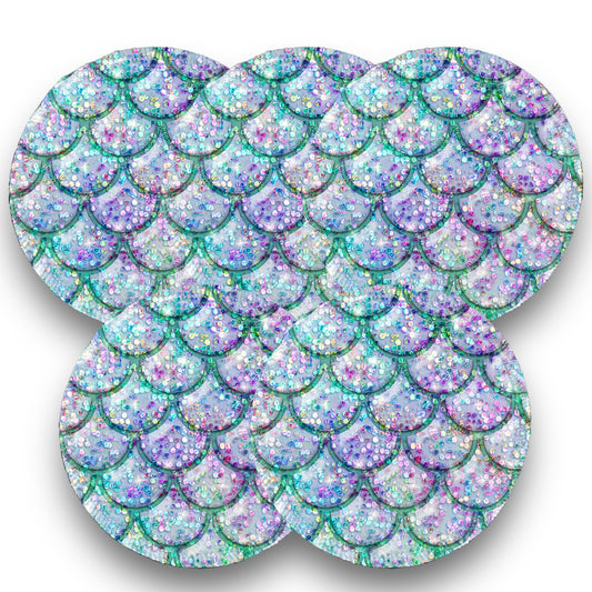 Desmaquillantes escamas agua pack 5 piezas 12 cms