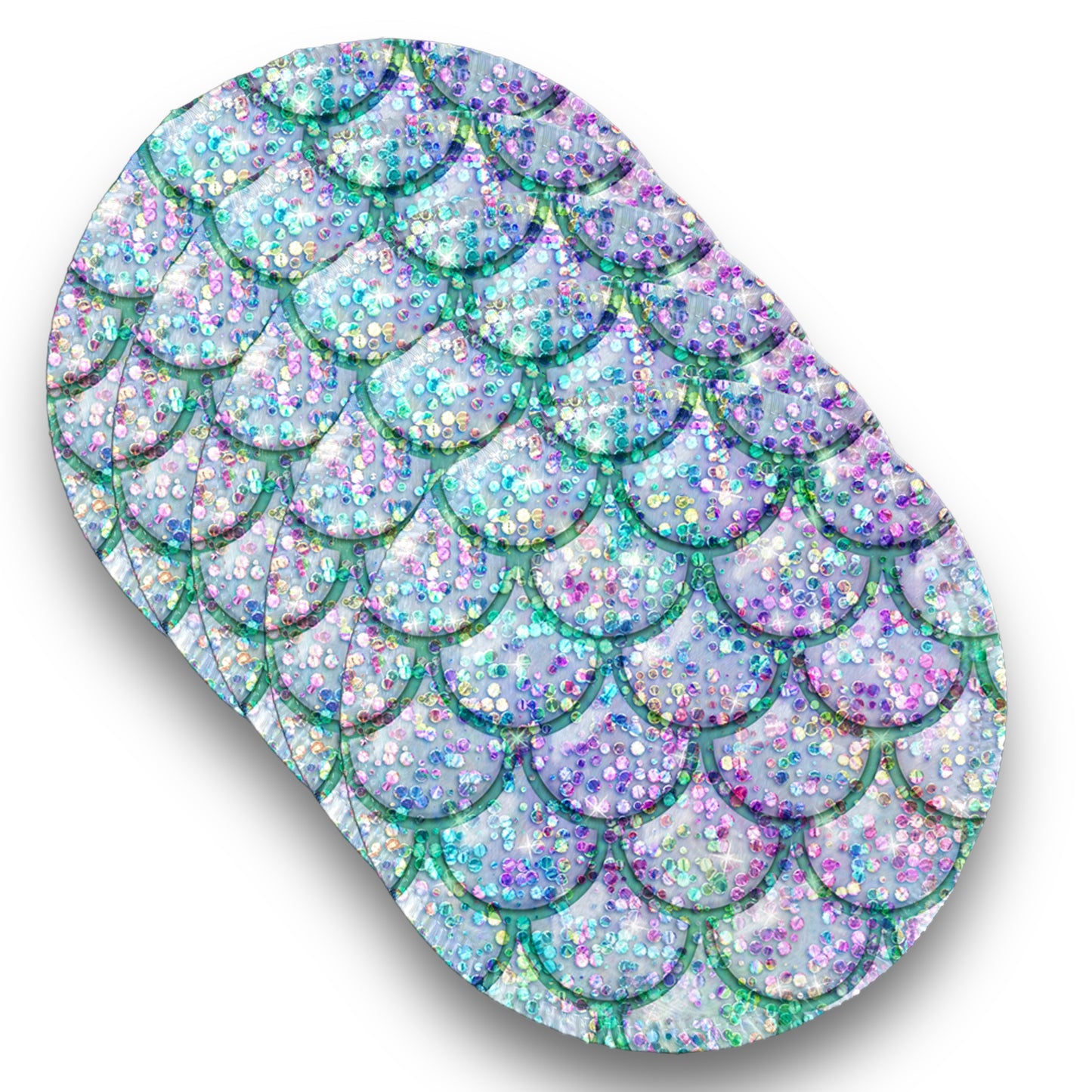 Desmaquillantes escamas agua pack 5 piezas 12 cms