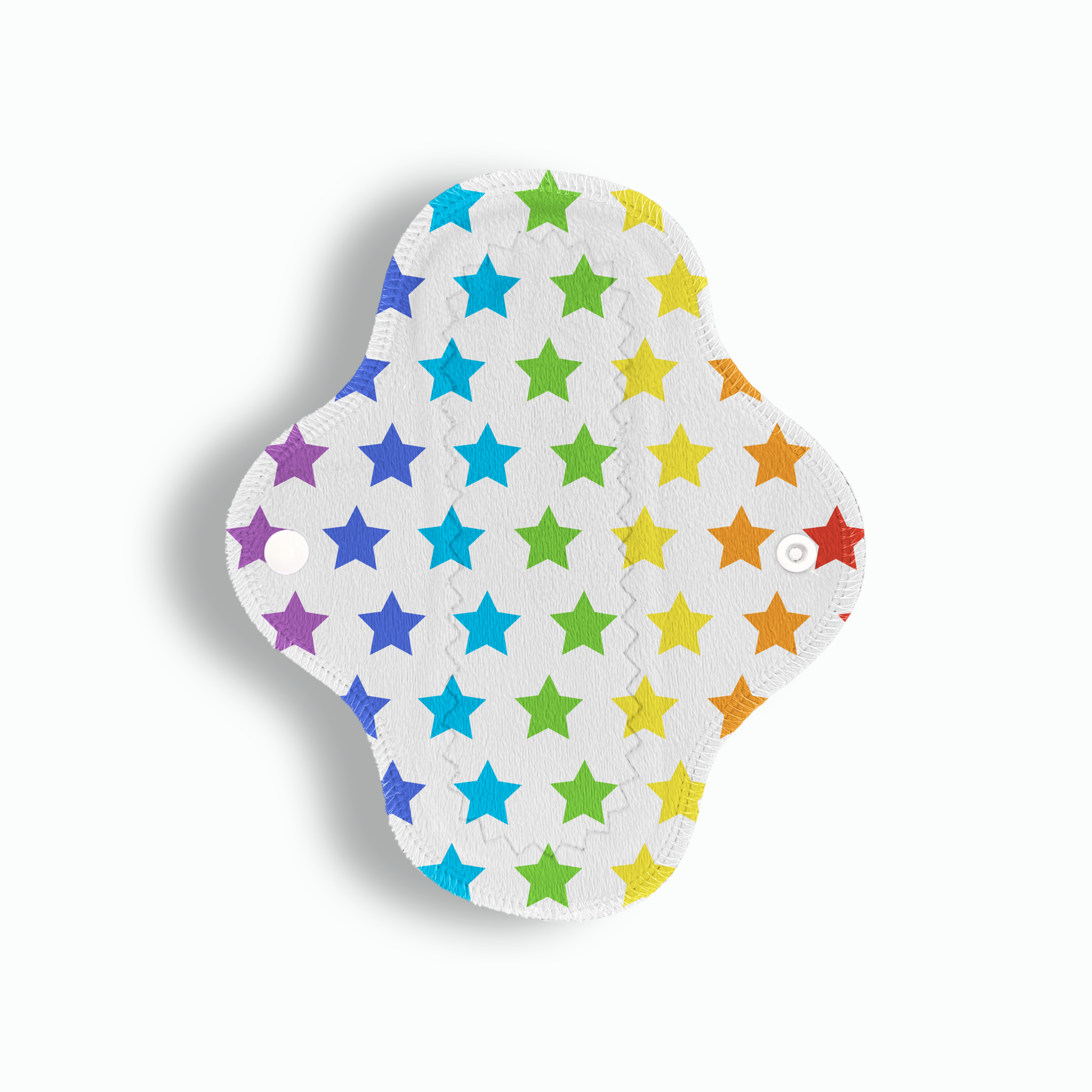 Maxi panti estrellas colores fondo blanco 20 cms