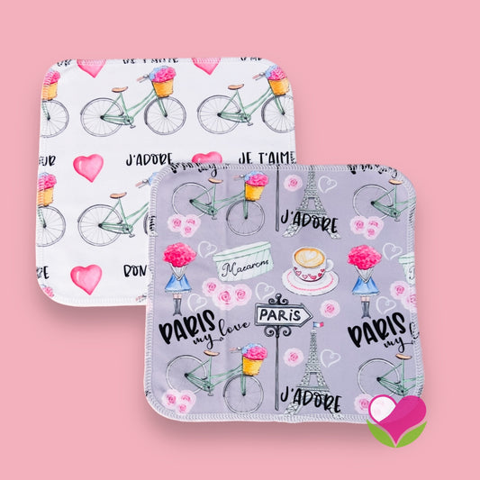 Pack 2 wipes desmaquillantes París 22 cms