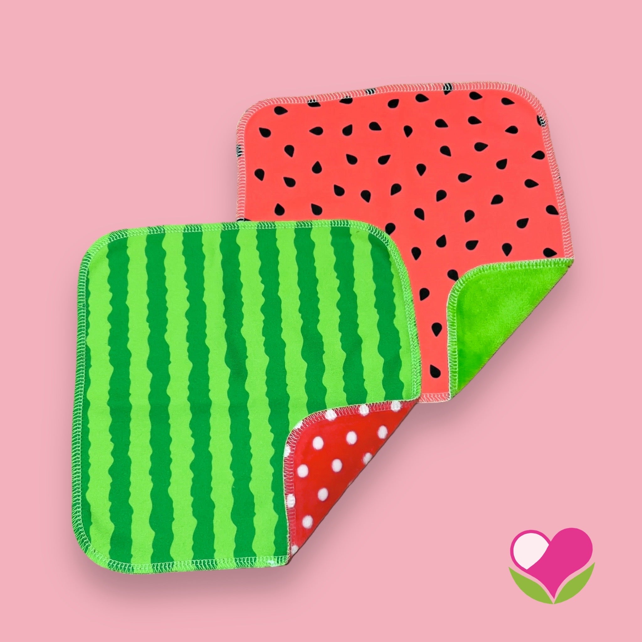 Pack 2 wipes desmaquillantes sandia 22 cms