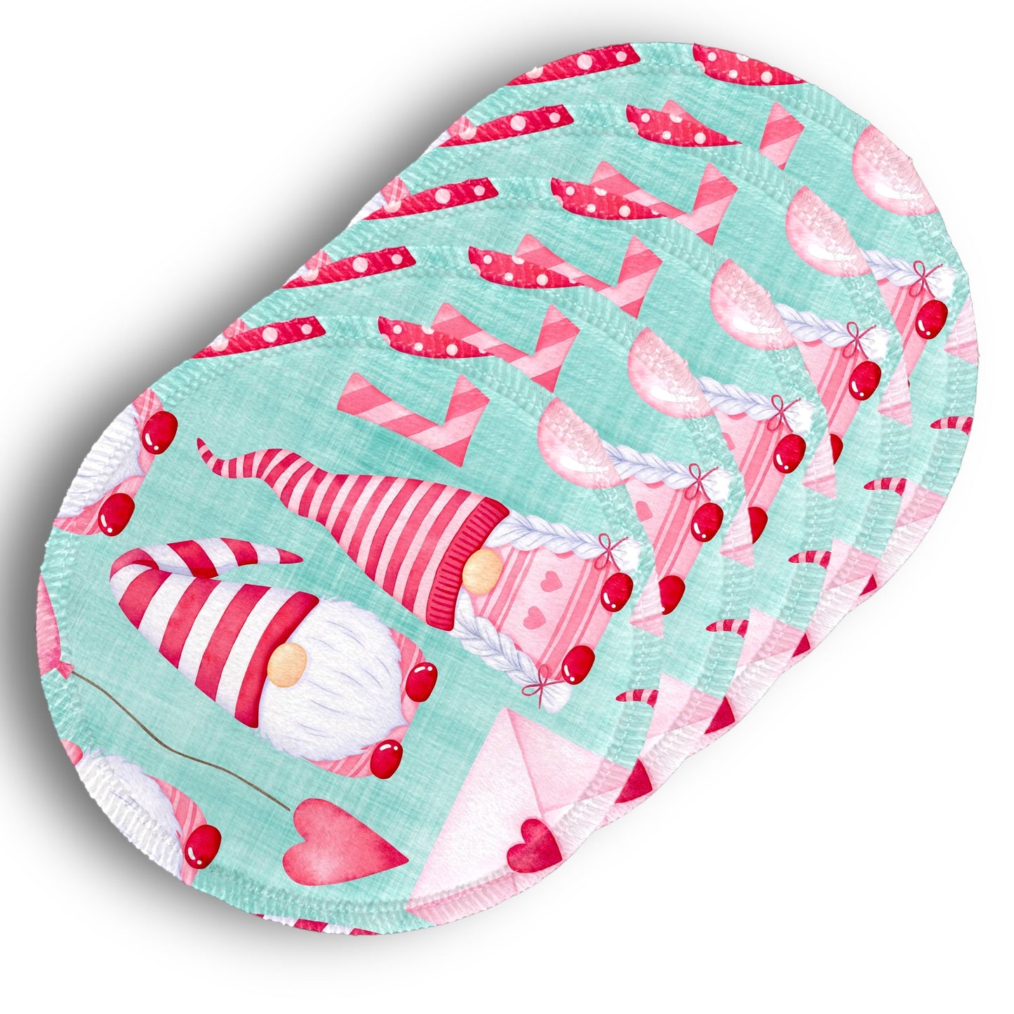 Desmaquillantes gnomos agua pack 5 piezas 12 cms